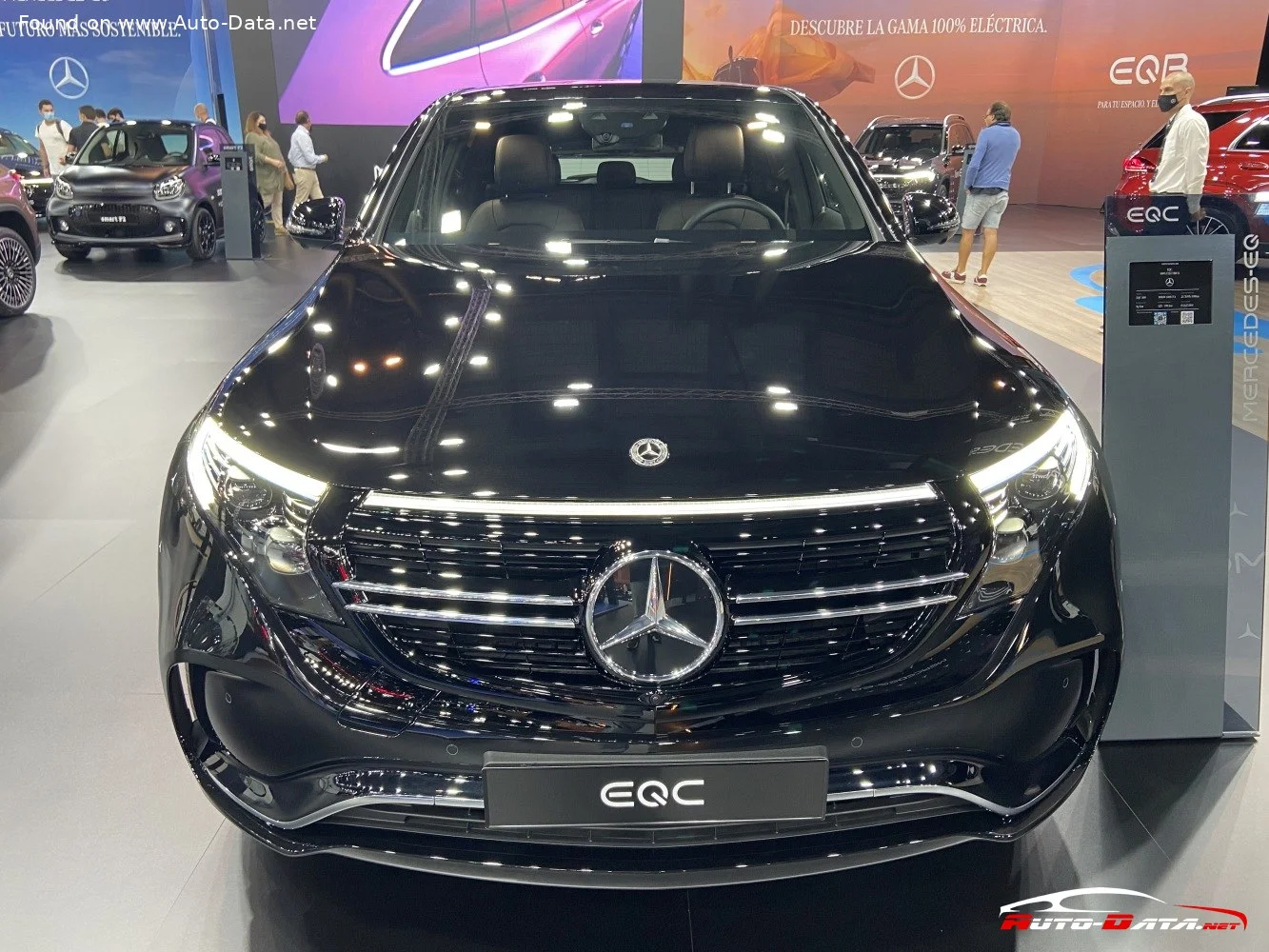Mercedes-Benz EQC EQC 400 85 kWh (408 Hp) 4MATIC2019 - 2023 thumbnail 2