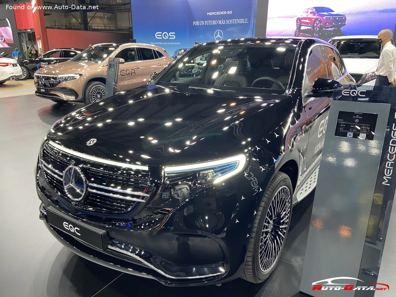 Mercedes-Benz EQC EQC 400 85 kWh (408 Hp) 4MATIC2019 - 2023 thumbnail 3