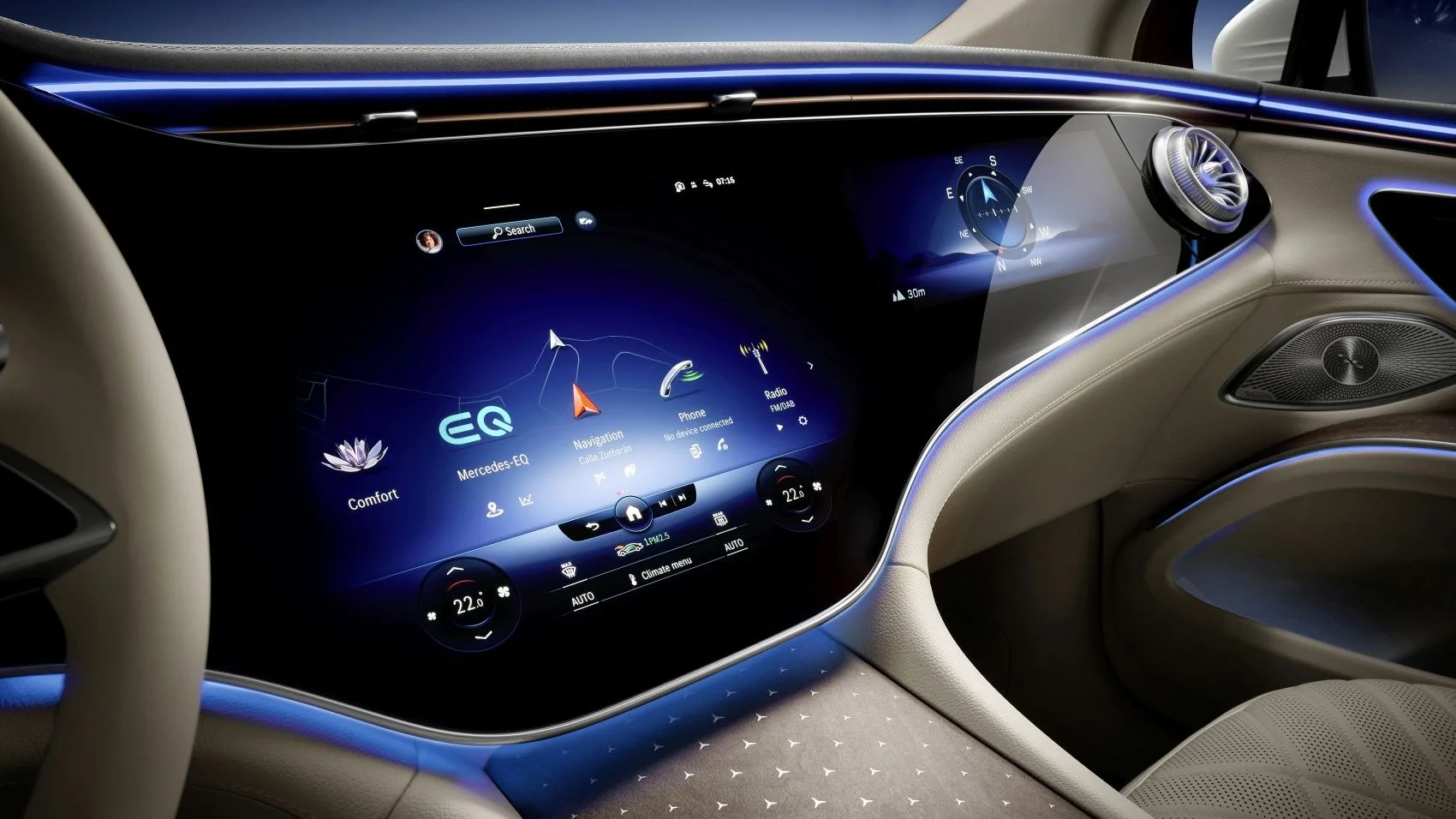 Mercedes-Benz EQS SUV EQS 450+ 120 kWh (360 Hp)2022 - 2023 thumbnail 13