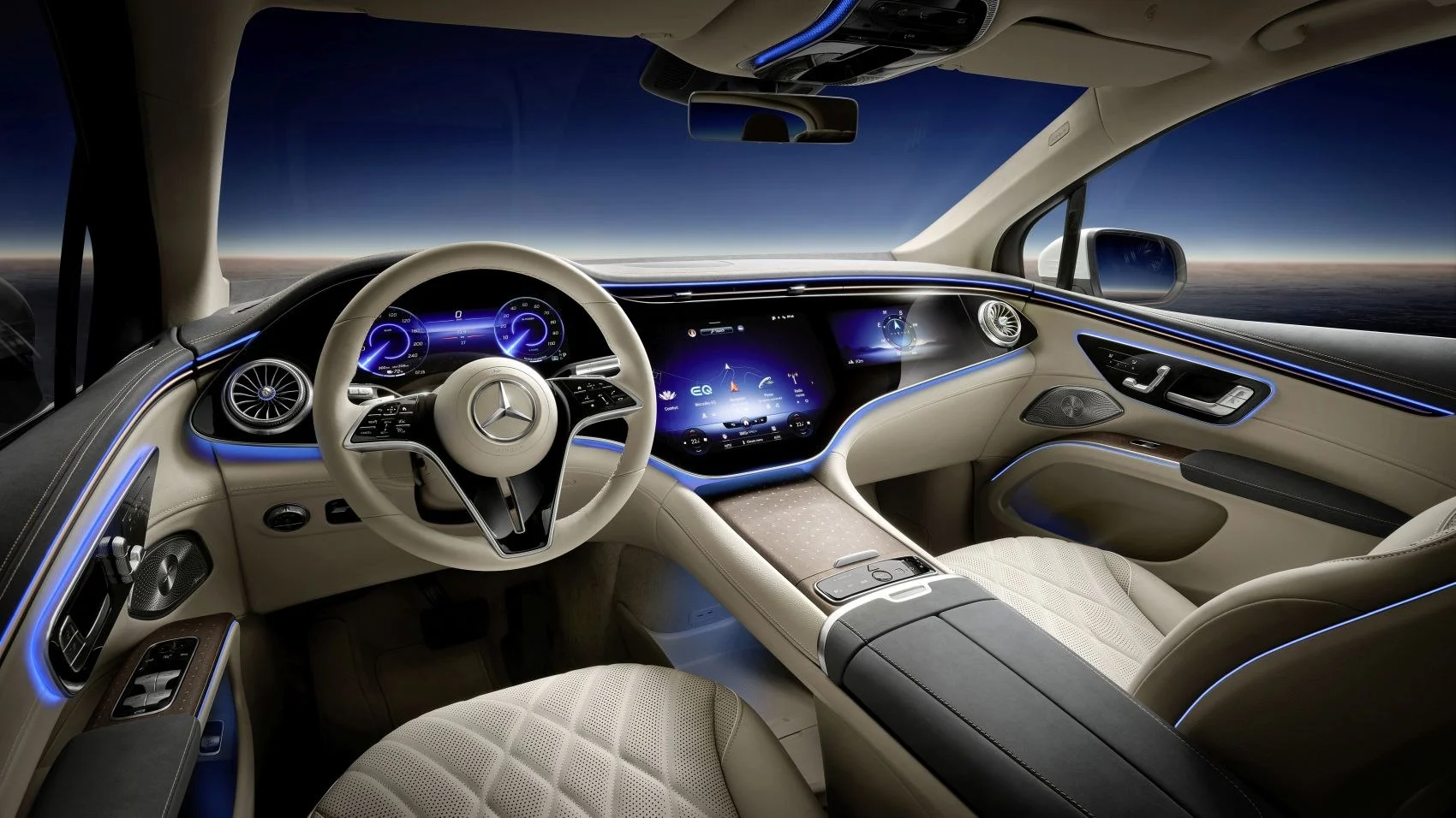 Mercedes-Benz EQS SUV EQS 450+ 120 kWh (360 Hp)2022 - 2023 thumbnail 8