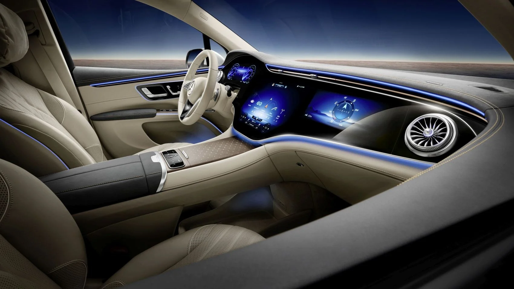Mercedes-Benz EQS SUV EQS 450+ 120 kWh (360 Hp)2022 - 2023 thumbnail 9