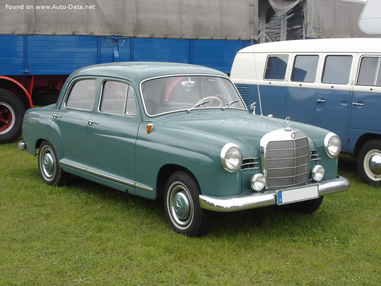 Mercedes-Benz Ponton 180 b (68 Hp)1959 - 1961 - 1