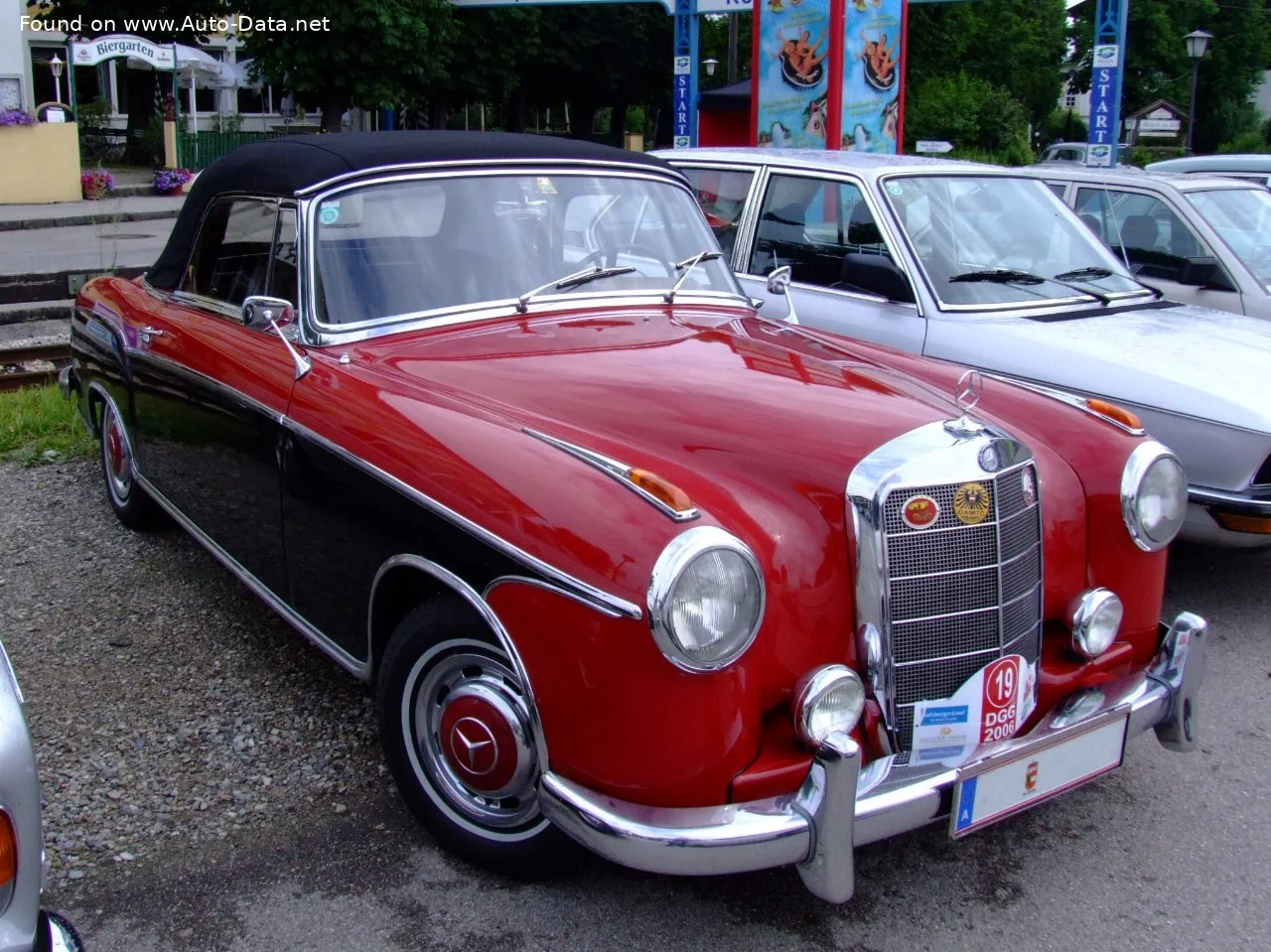 Mercedes-Benz Ponton 220 SE (115 Hp)1958 - 1959 - 1