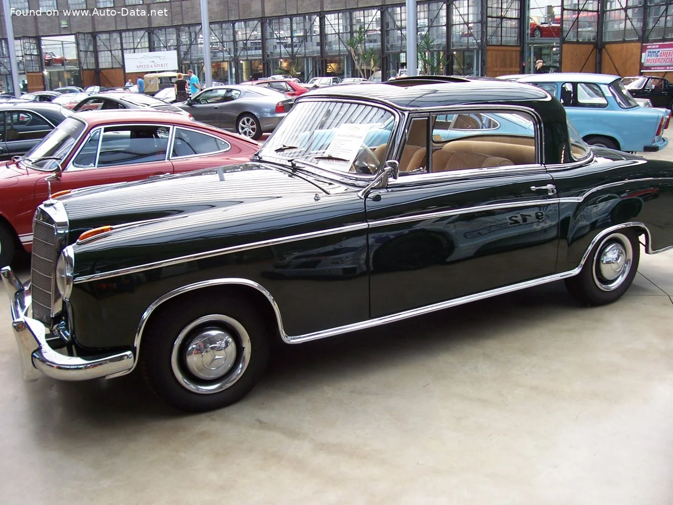 Mercedes-Benz Ponton 220 SE (115 Hp)1958 - 1959 thumbnail 6