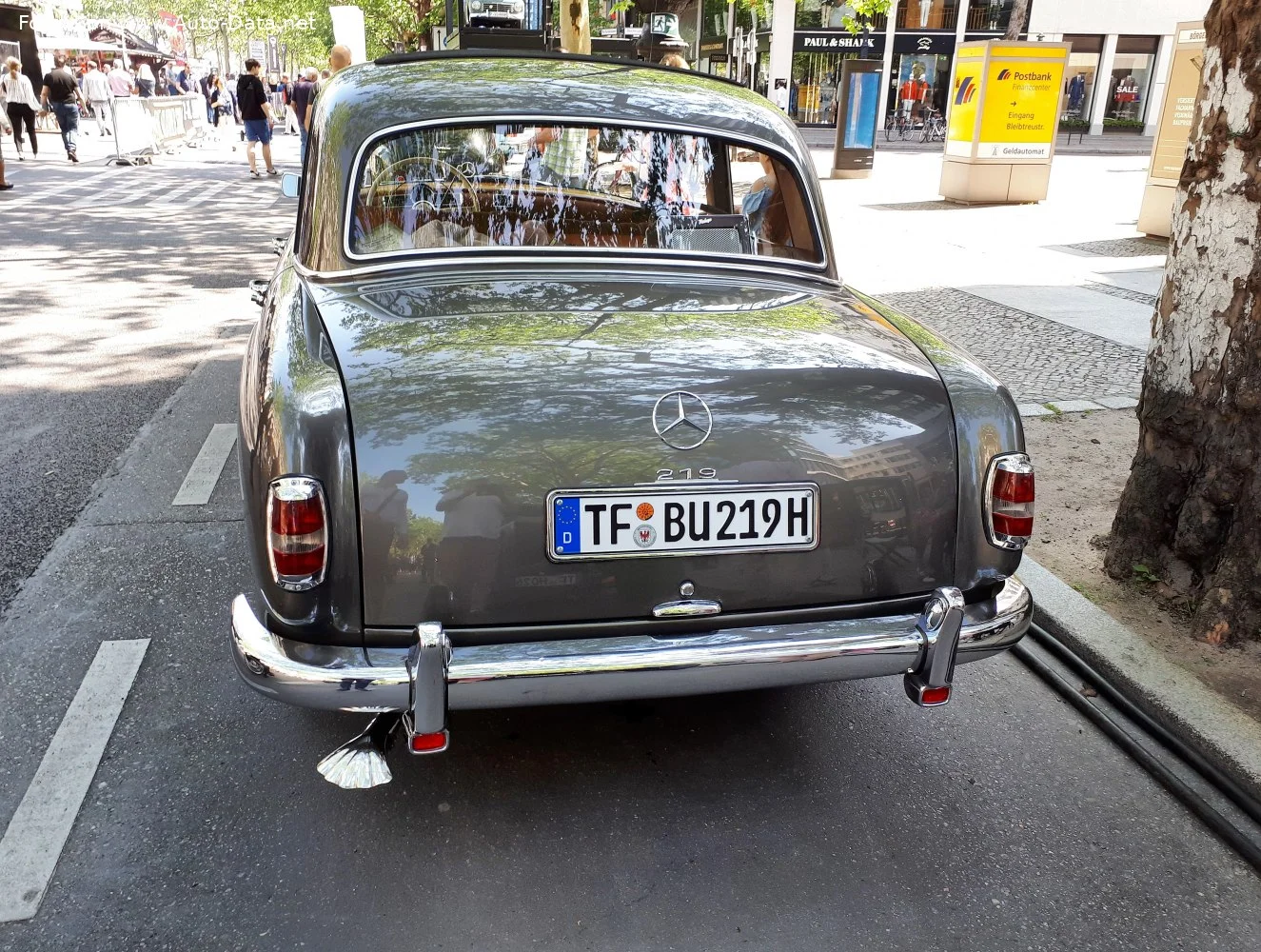 Mercedes-Benz Ponton 219 (85 Hp)1956 - 1957 thumbnail 4