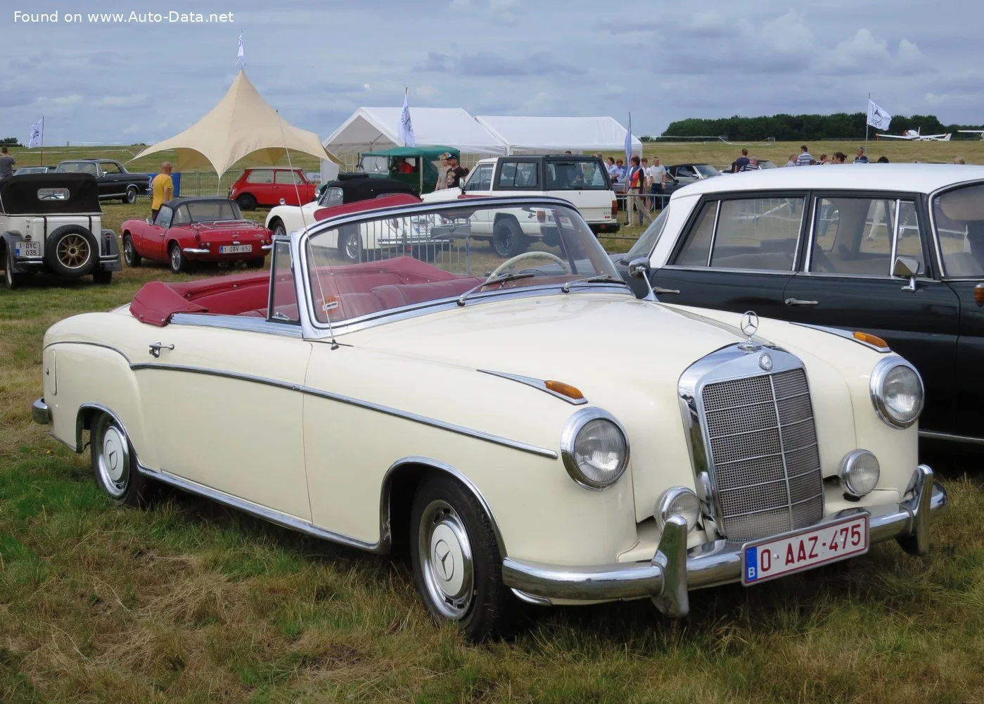 Mercedes-Benz Ponton 220 S (100 Hp)1956 - 1957 - 1