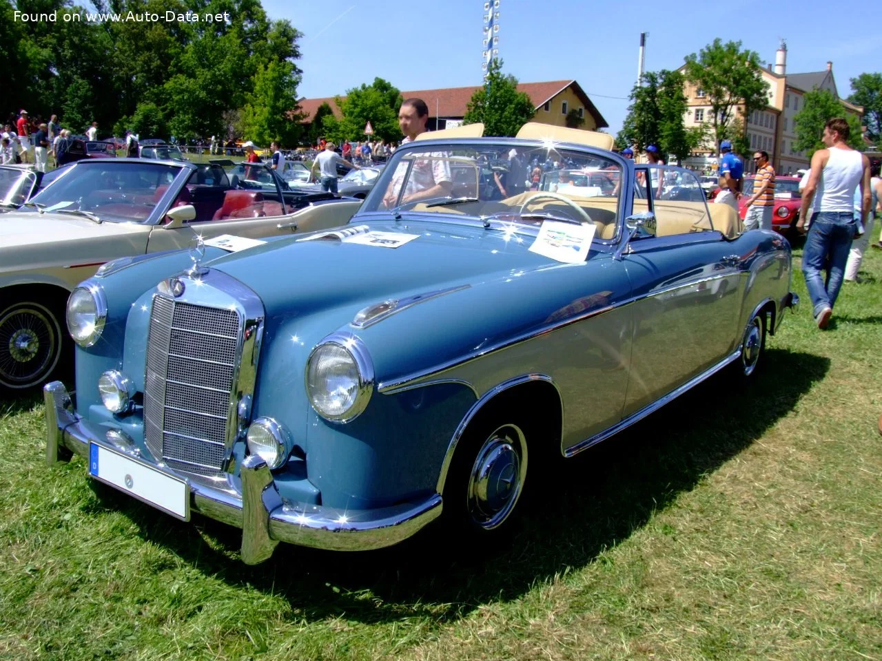 Mercedes-Benz Ponton 220 S (100 Hp)1956 - 1957 thumbnail 2