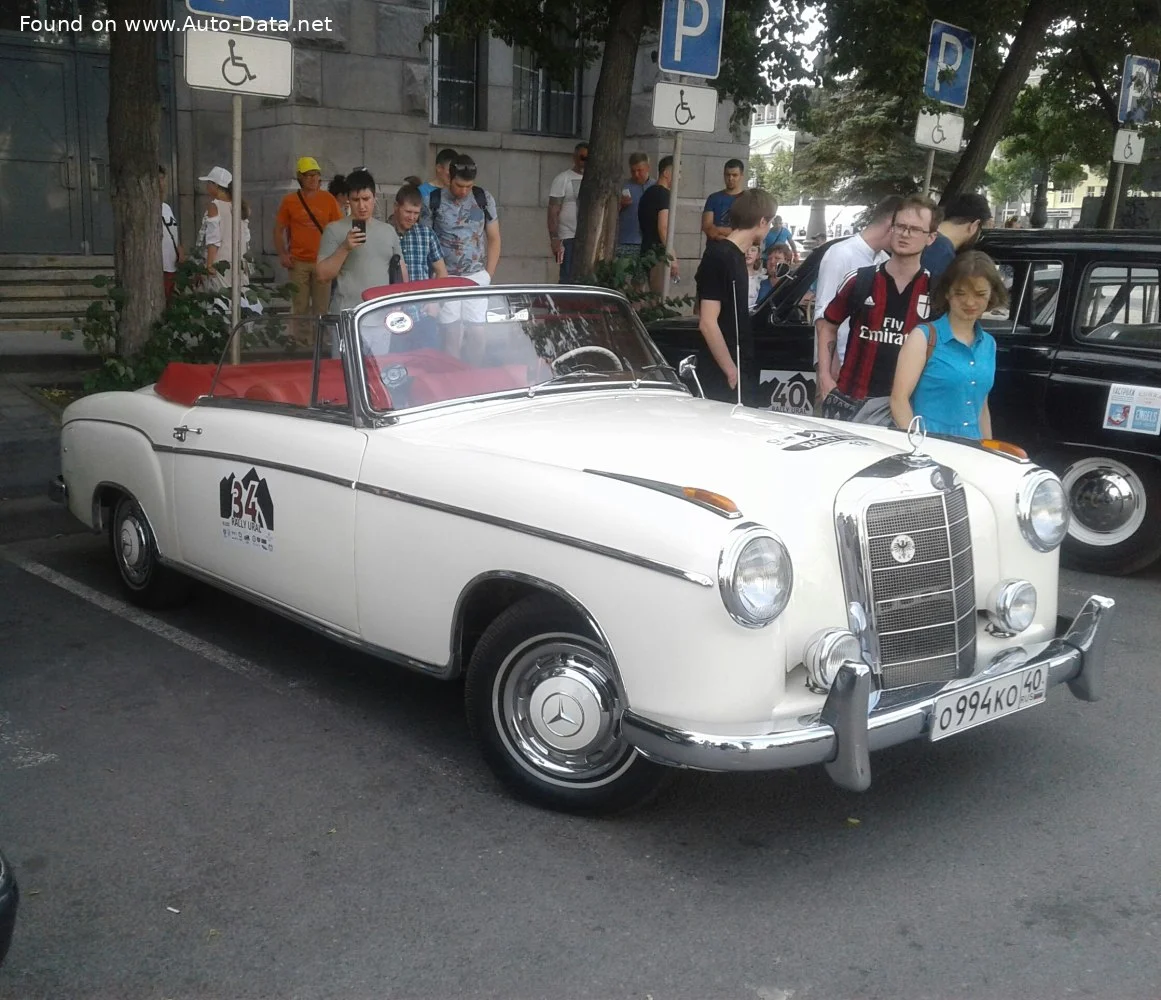 Mercedes-Benz Ponton 220 S (100 Hp)1956 - 1957 thumbnail 4