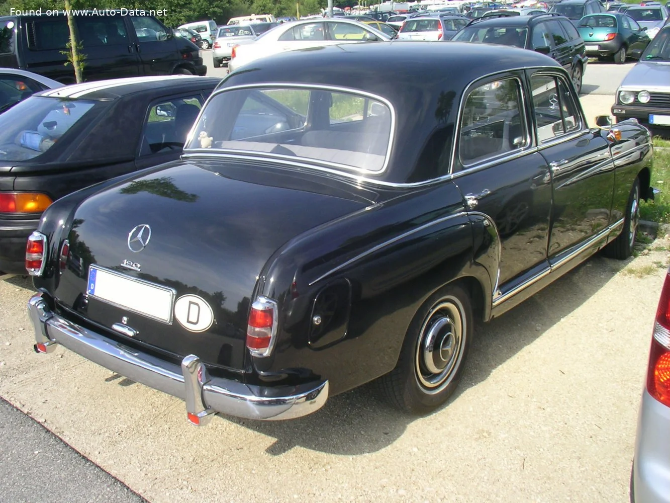 Mercedes-Benz Ponton 190 (75 Hp)1956 - 1959 thumbnail 2