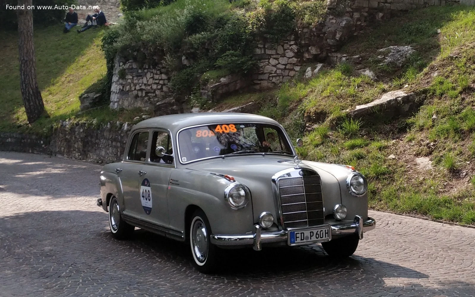 Mercedes-Benz Ponton 220 a (85 Hp)1954 - 1956 - 1
