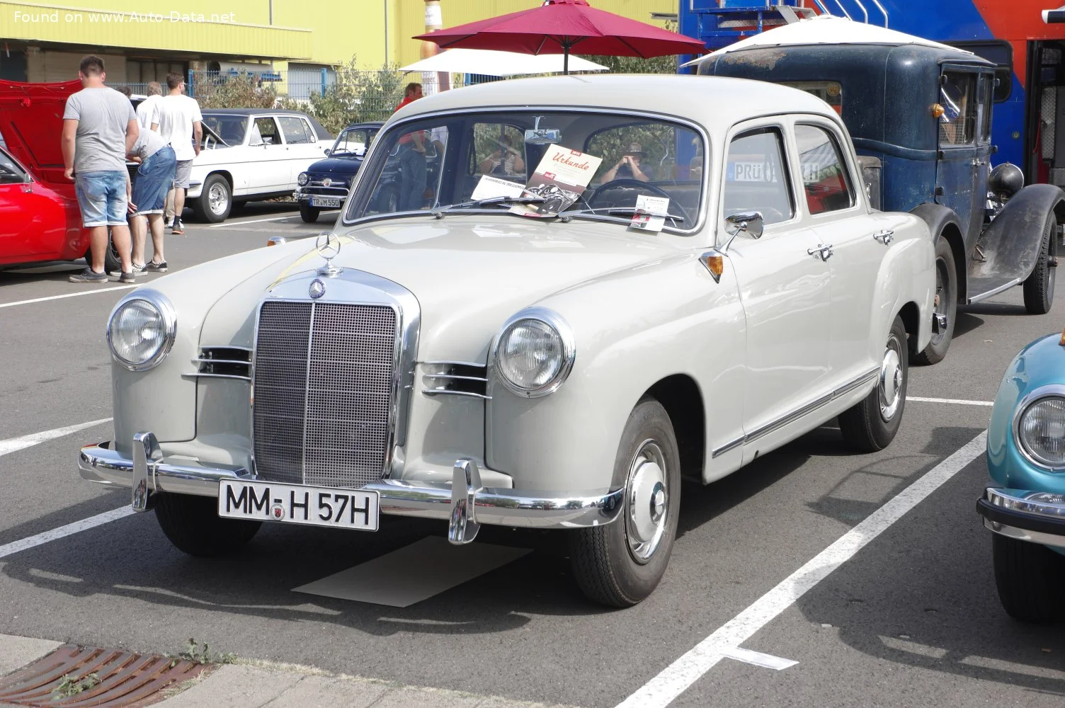 Mercedes-Benz Ponton 180 (52 Hp)1953 - 1957 - 1