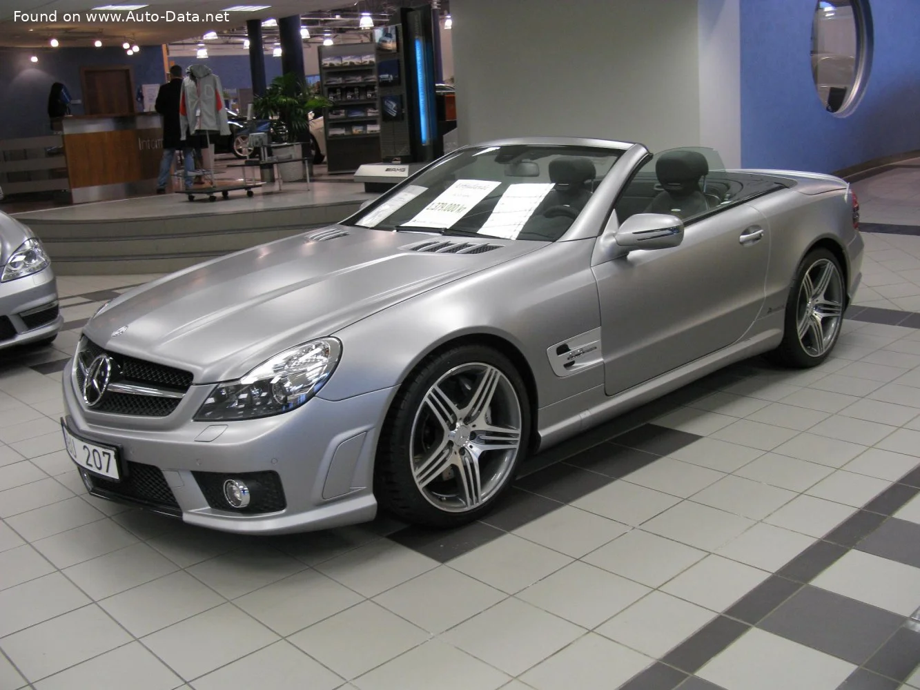 Mercedes-Benz SL AMG SL 63 V8 (525 Hp) SPEEDSHIFT MCT 7G-TRONIC2008 - 2011 - 1