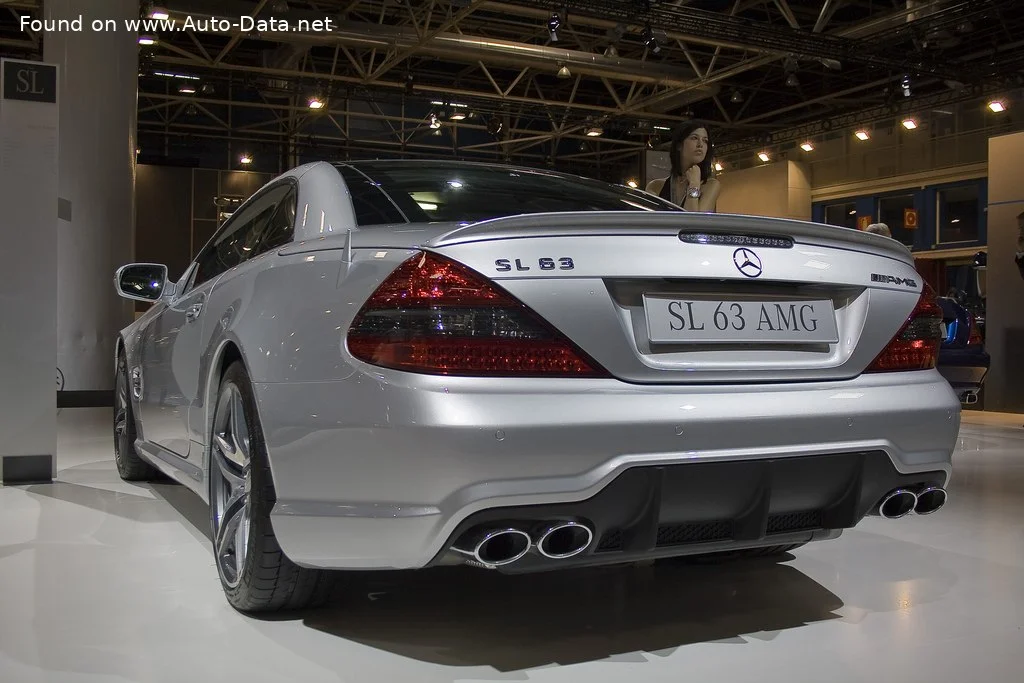 Mercedes-Benz SL AMG SL 63 V8 (525 Hp) SPEEDSHIFT MCT 7G-TRONIC2008 - 2011 thumbnail 10