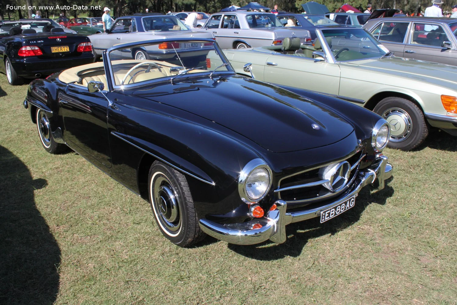 Mercedes-Benz SL 190 SL (105 Hp)1955 - 1963 thumbnail 13
