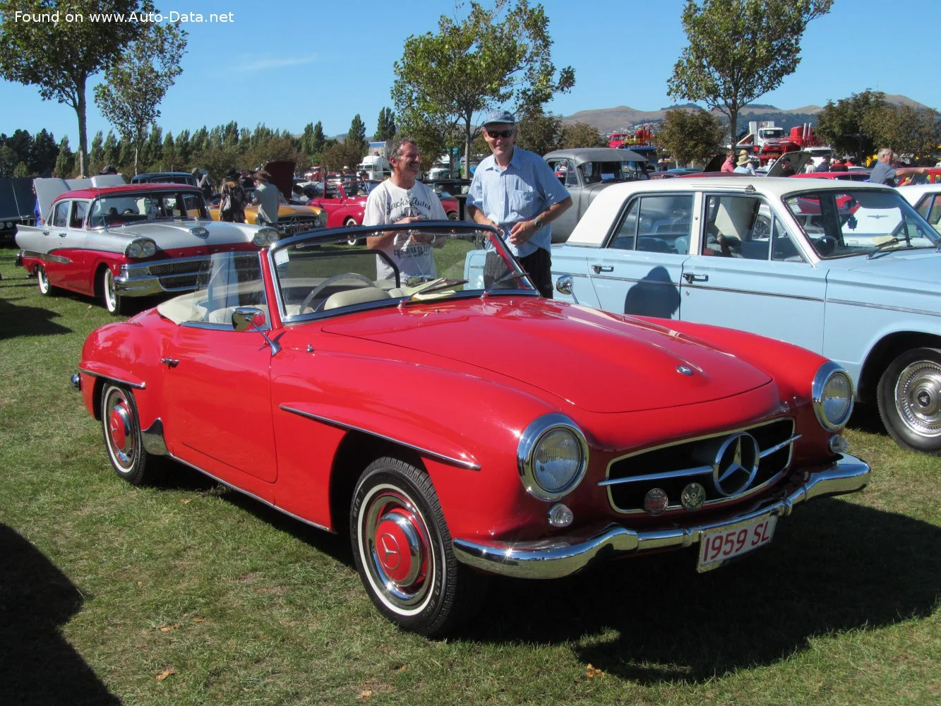 Mercedes-Benz SL 190 SL (105 Hp)1955 - 1963 thumbnail 8