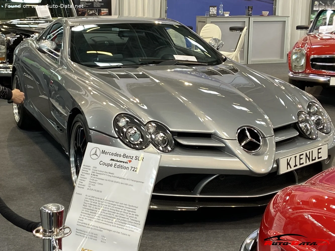Mercedes-Benz SLR McLaren 5.5 V8 Kompressor (626 Hp) AMG SPEEDSHIFT R2004 - 2008 - 1