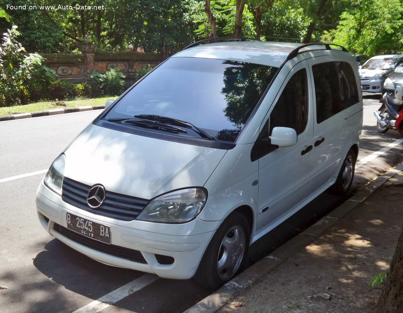 Mercedes-Benz Vaneo 1.6i (102 Hp)2001 - 2005 thumbnail 2