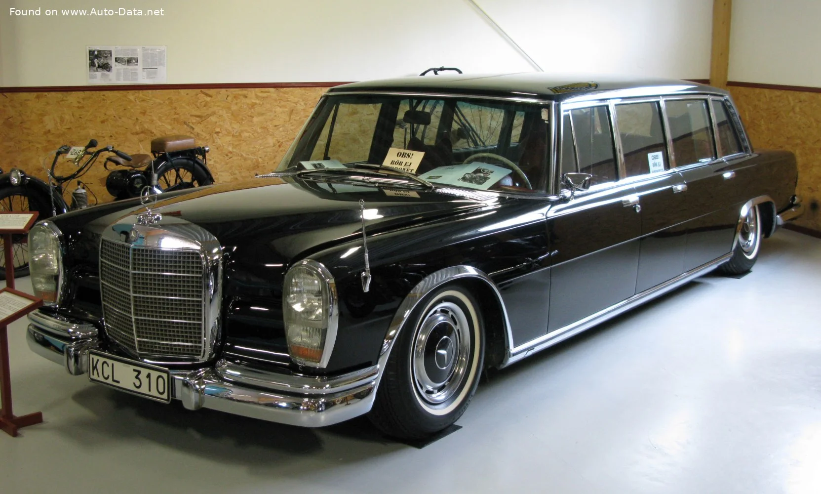 Mercedes-Benz W100 600 V8 (250 Hp) Automatic1963 - 1981 thumbnail 7