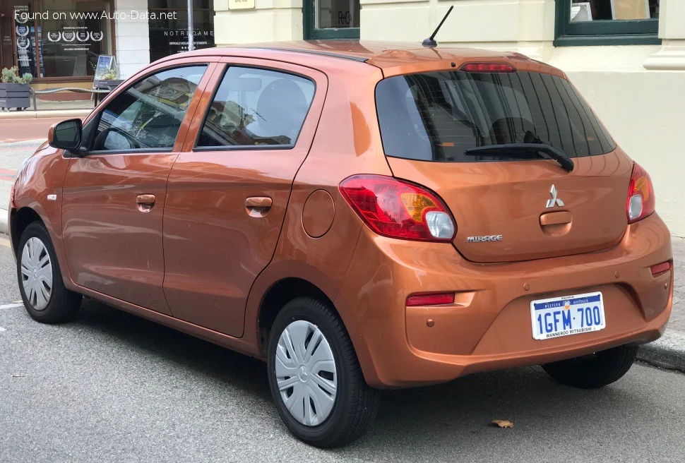 Mitsubishi Mirage 1.2 MIVEC (78 Hp)2017 - 2019 thumbnail 2