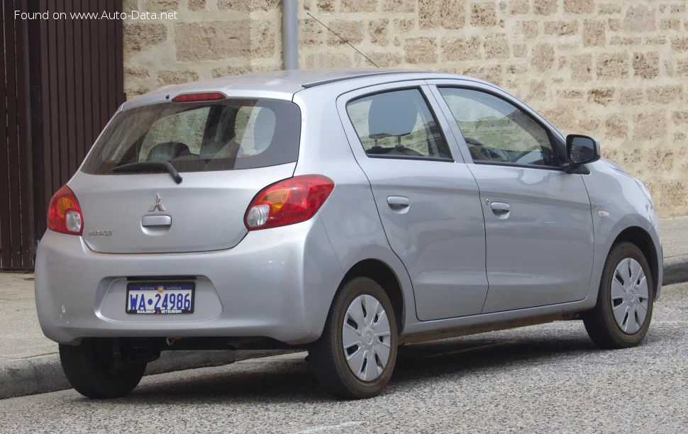 Mitsubishi Mirage 1.0 MIVEC (69 Hp) CVT2012 - 2016 thumbnail 4
