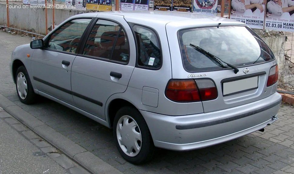 Nissan Almera 1.4 (87 Hp)1995 - 2000 thumbnail 2