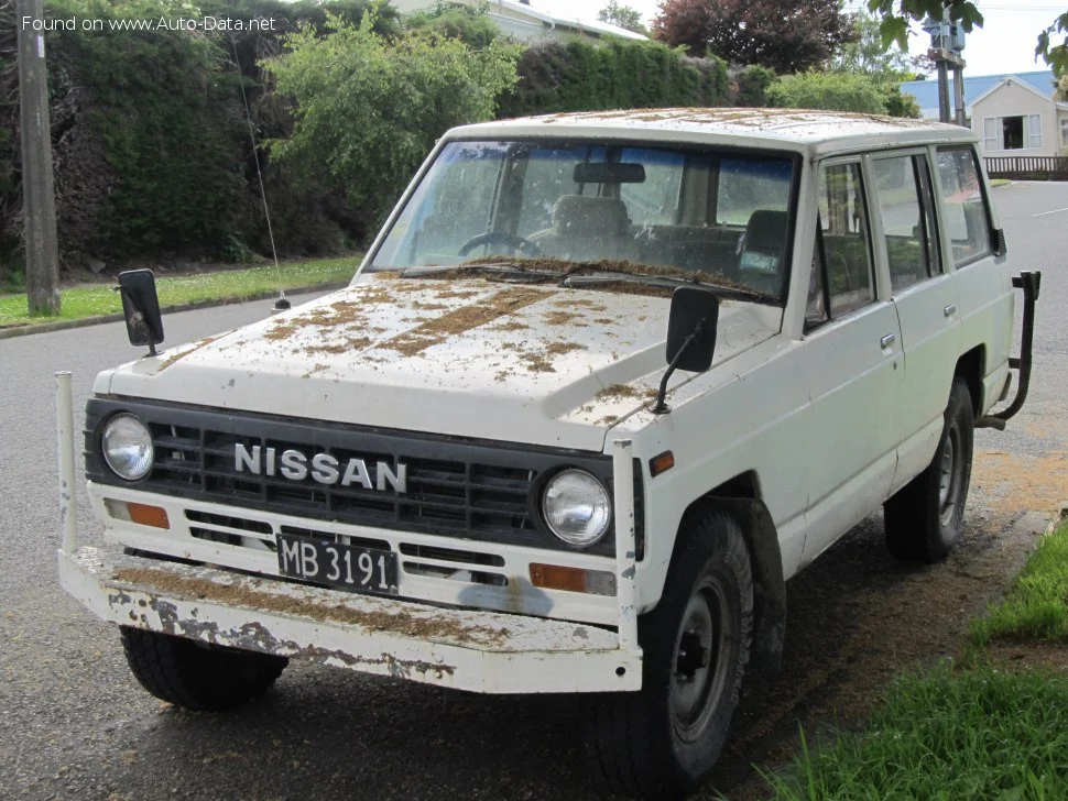 Nissan Patrol 2.8 (W160) (120 Hp)1980 - 1988 - 1