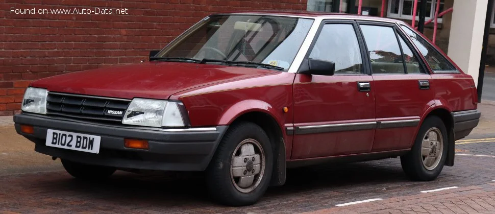 Nissan Stanza 1.6 (82 Hp)1981 - 1985 - 1
