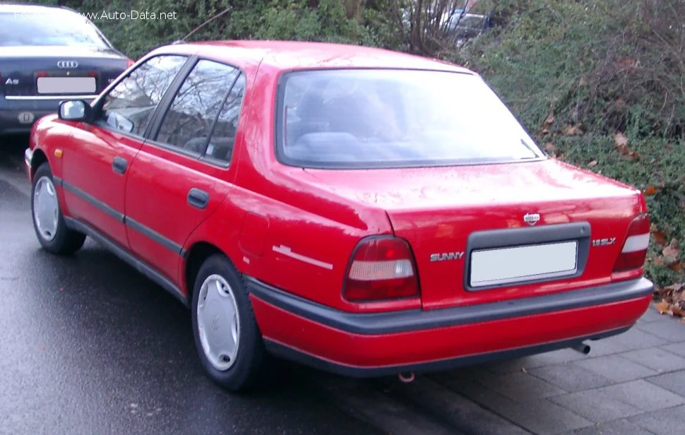 Nissan Sunny 1.4 16V (75 Hp)1990 - 1992 - 1