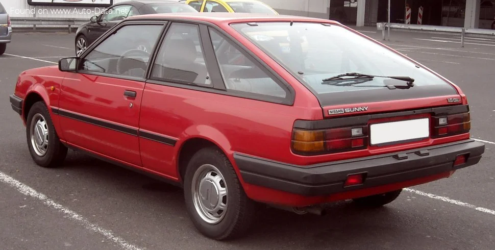 Nissan Sunny 1.5 (75 Hp)1982 - 1986 - 1