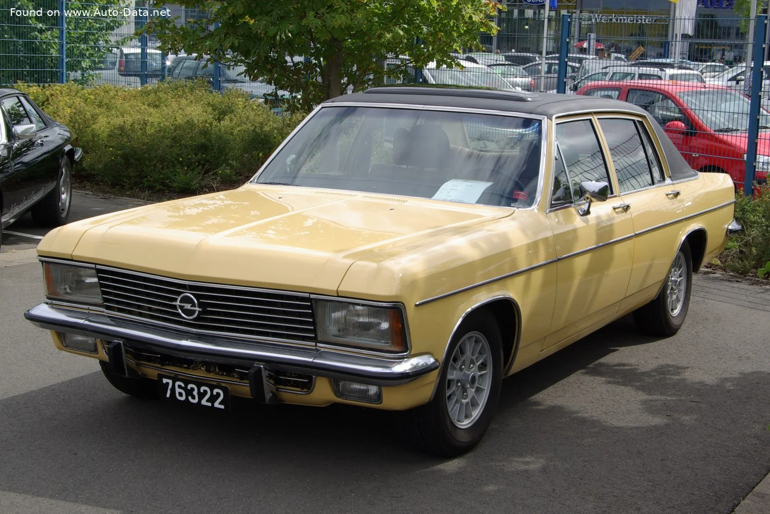 Opel Admiral 2.8 (140 Hp)1975 - 1976 - 1