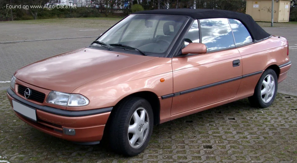 Opel Astra 1.4i Ecotec 16V (90 Hp)1996 - 2000 - 1