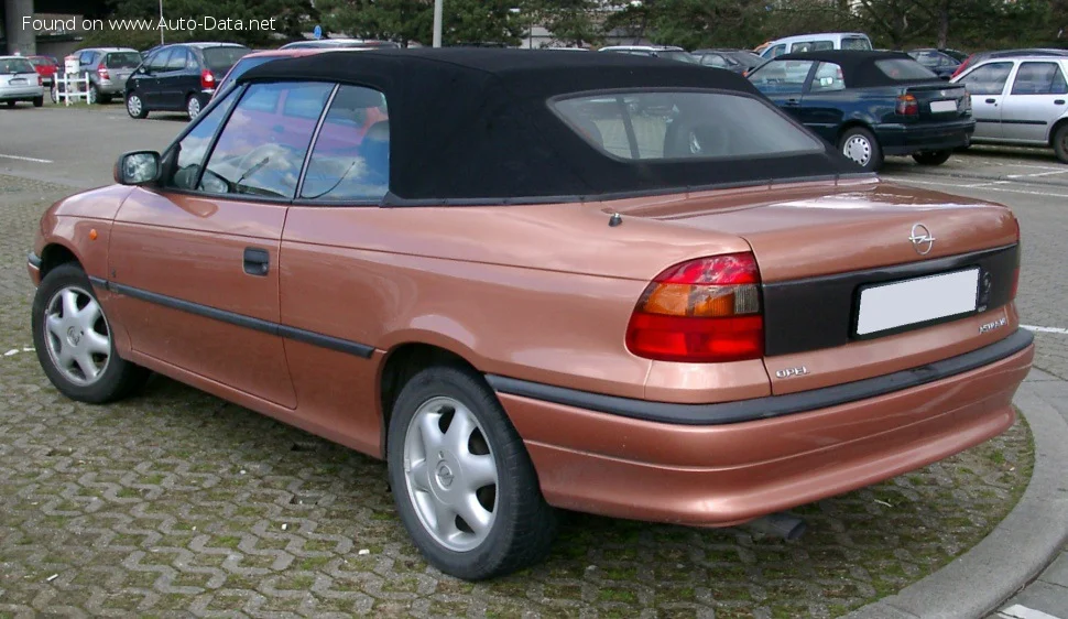 Opel Astra 1.4i Ecotec 16V (90 Hp)1996 - 2000 thumbnail 2