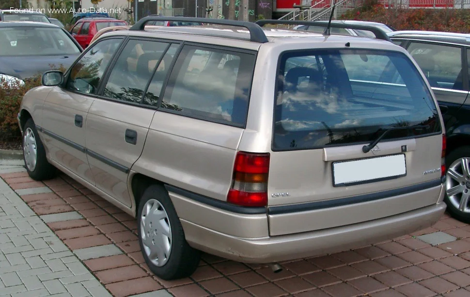 Opel Astra 1.4i (60 Hp)1994 - 1996 thumbnail 2