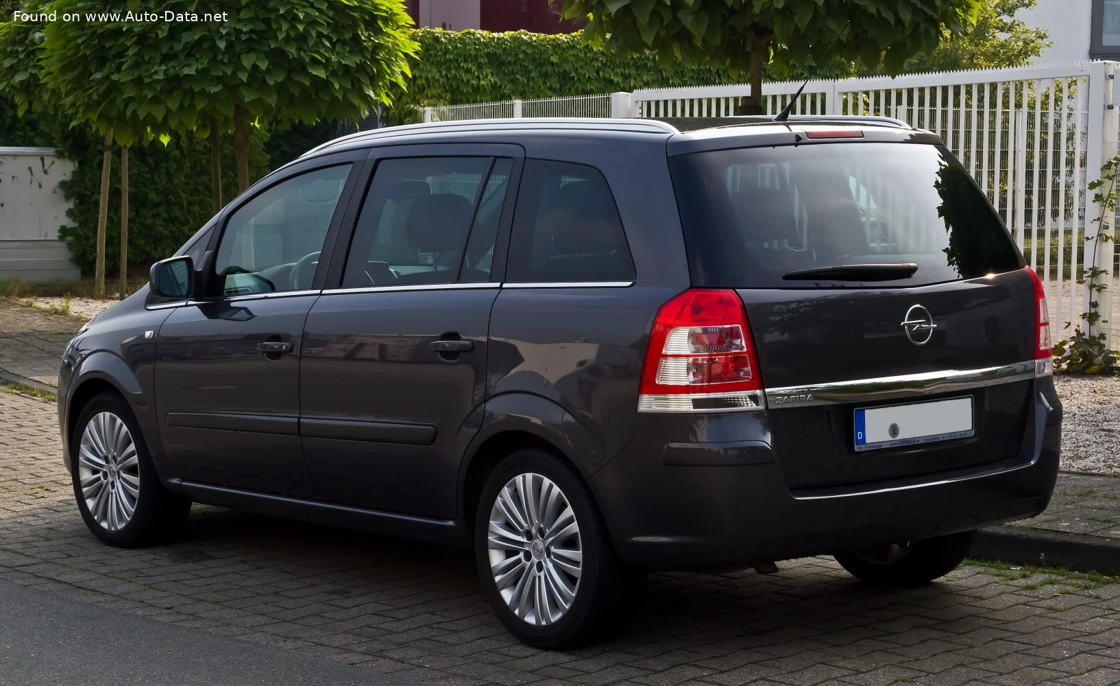 Opel Zafira 1.6 ecoFLEX (115 Hp)2008 - 2010 thumbnail 7
