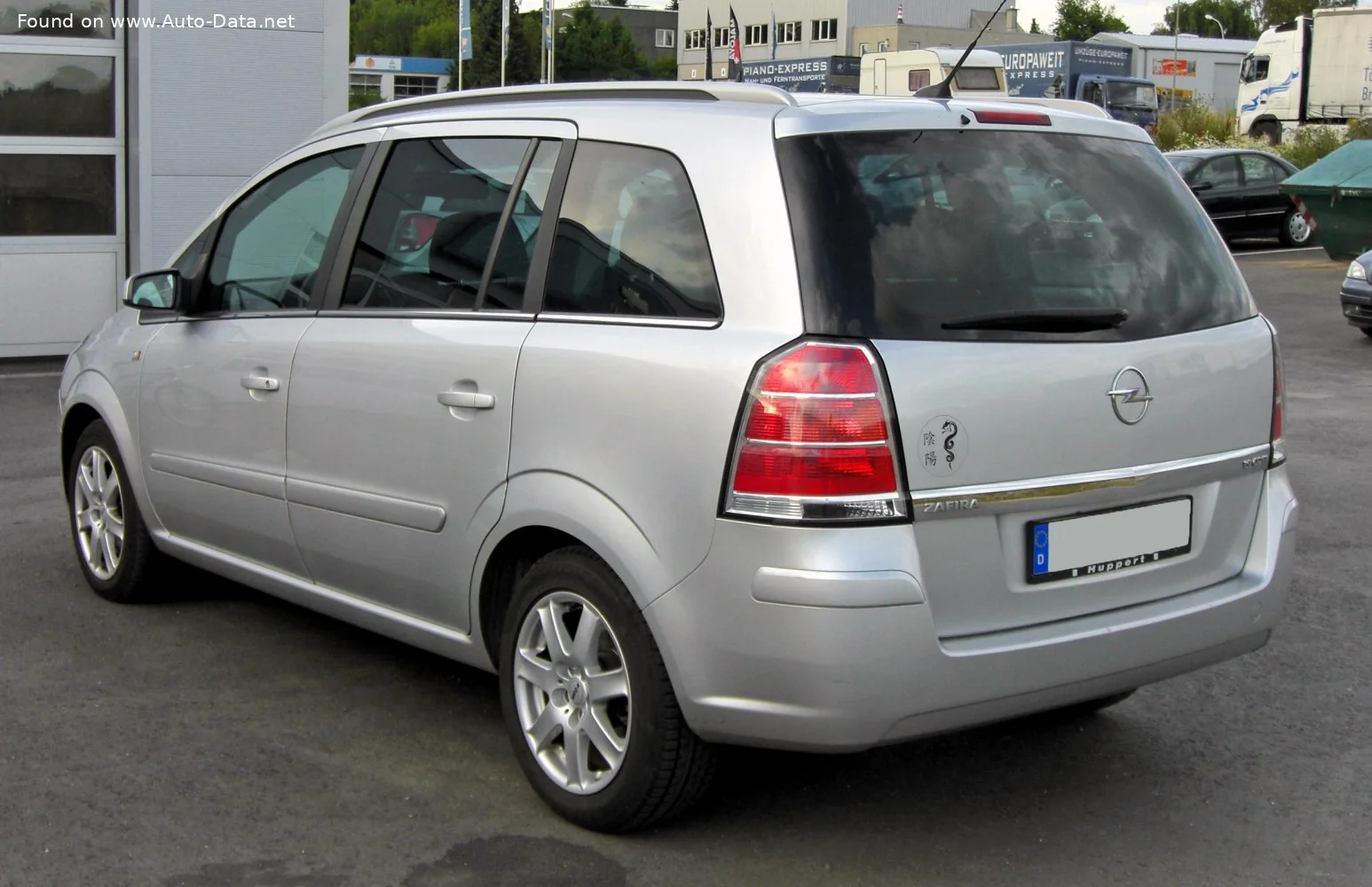 Opel Zafira 1.6i 16V (105 Hp)2005 - 2006 thumbnail 2