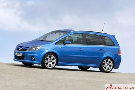 Opel Zafira 1.6i 16V (105 Hp)2005 - 2006 thumbnail 12