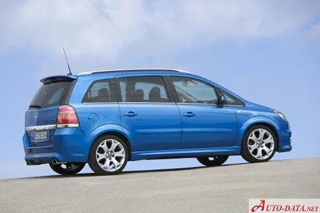 Opel Zafira 1.6i 16V (105 Hp)2005 - 2006 thumbnail 13