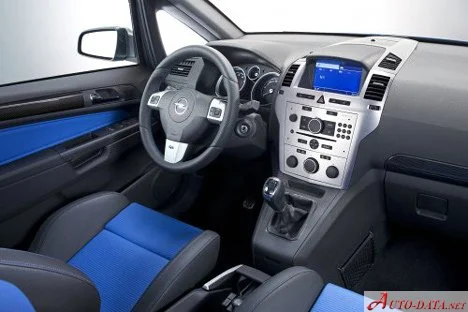 Opel Zafira 1.6i 16V (105 Hp)2005 - 2006 thumbnail 14