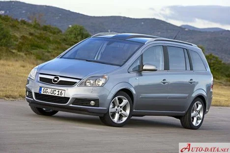 Opel Zafira 1.6i 16V (105 Hp)2005 - 2006 thumbnail 3