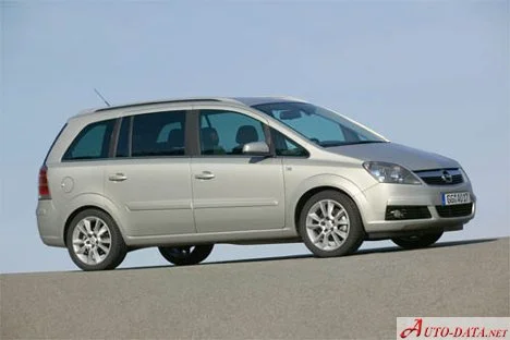 Opel Zafira 1.6i 16V (105 Hp)2005 - 2006 thumbnail 4