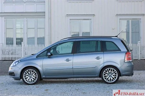 Opel Zafira 1.6i 16V (105 Hp)2005 - 2006 thumbnail 5