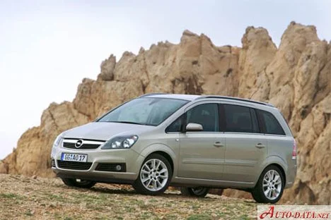 Opel Zafira 1.6i 16V (105 Hp)2005 - 2006 thumbnail 7