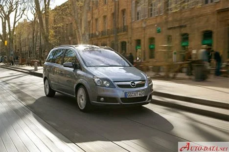 Opel Zafira 1.6i 16V (105 Hp)2005 - 2006 thumbnail 8