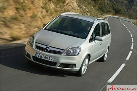 Opel Zafira 1.6i 16V (105 Hp)2005 - 2006 thumbnail 9