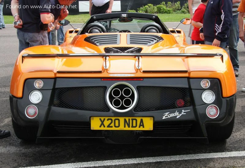 Pagani Zonda 7.3 V12 48V (650 Hp)2006 - 2007 thumbnail 2