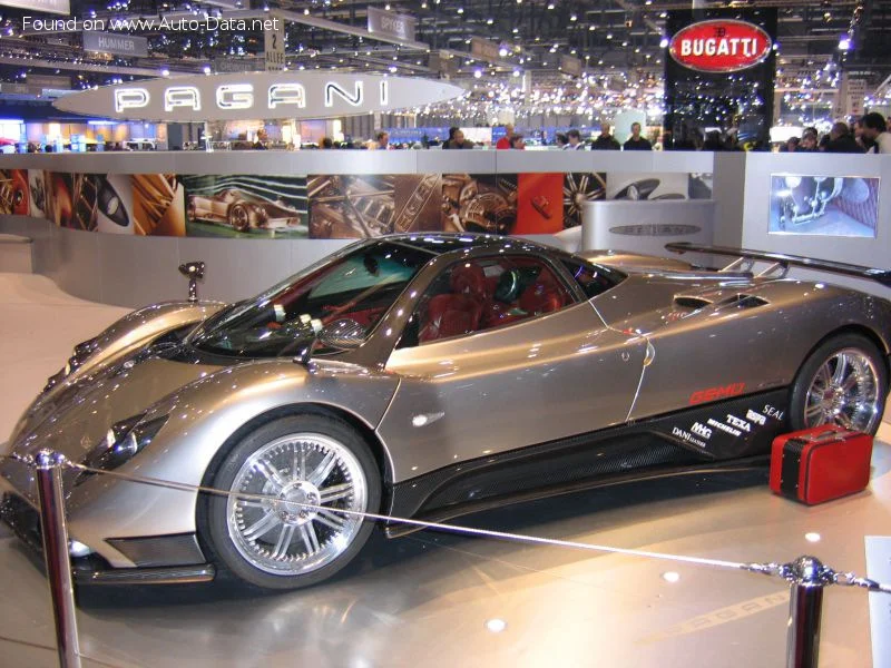 Pagani Zonda 7.3 V12 48V (602 Hp)2005 - 2007 thumbnail 6