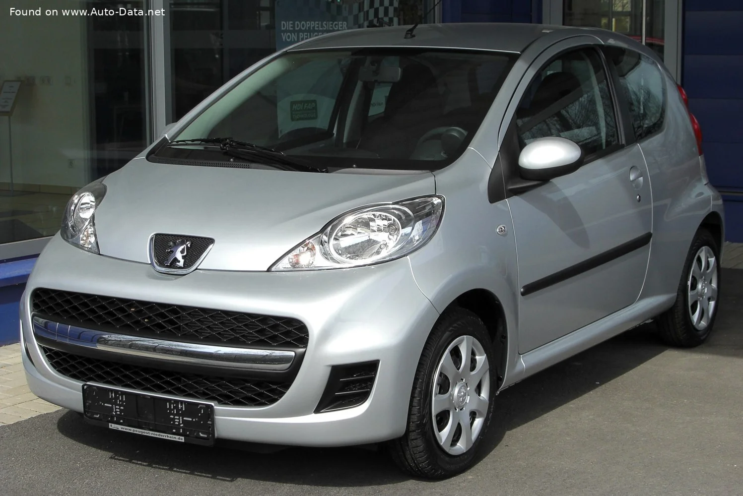 Peugeot 107 Peugeot 107 (Phase II, 2008) 3-door