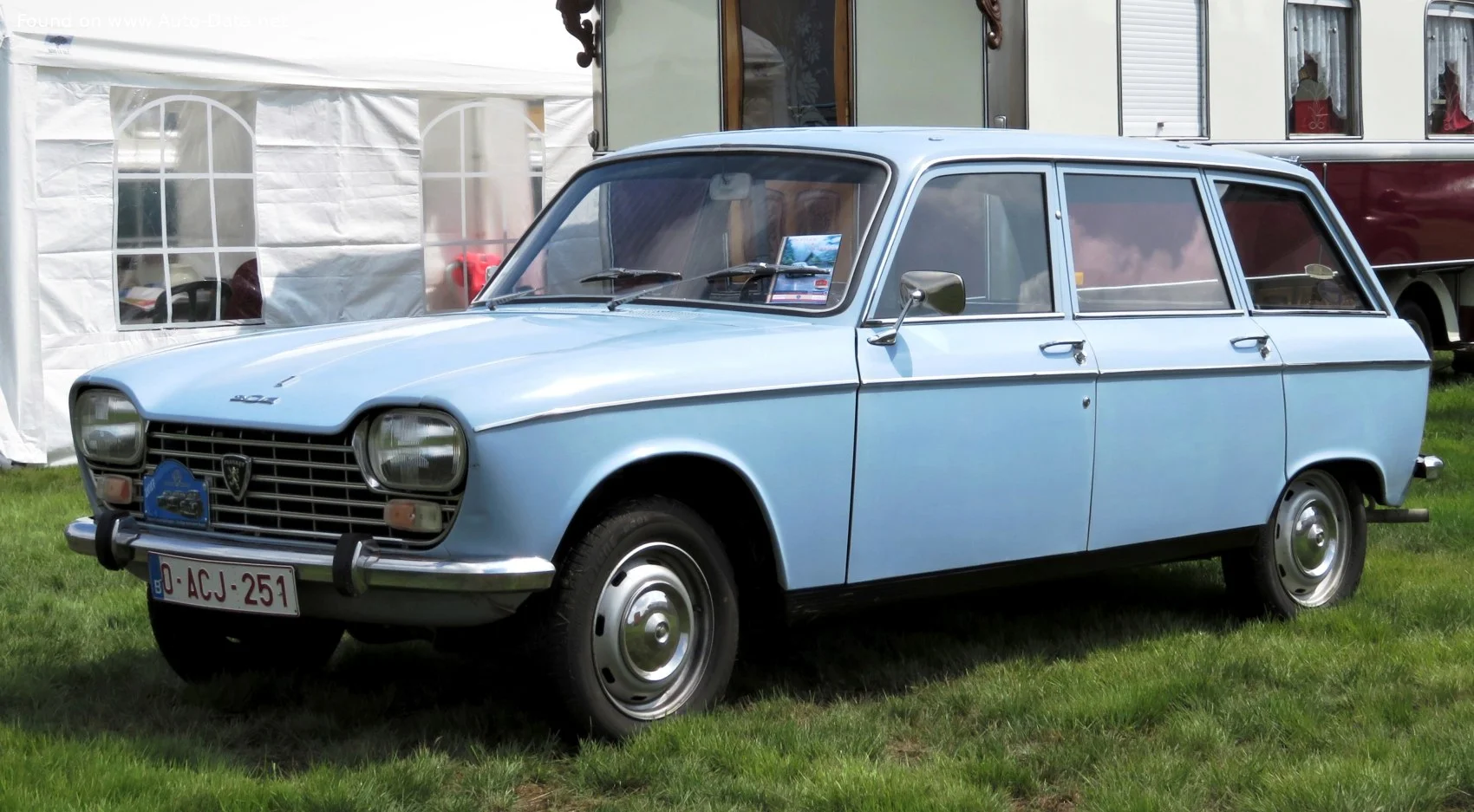 Peugeot 204 1.1 Grand Luxe (54 Hp)1969 - 1977 - 1