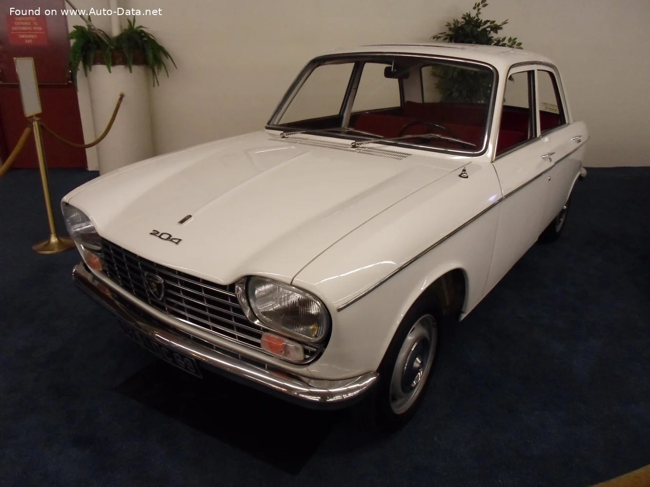 Peugeot 204 1.1 (53 Hp)1965 - 1969 - 1