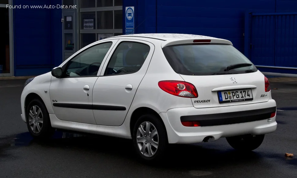 Peugeot 206 1.1i (60 Hp)2009 - 2013 thumbnail 2